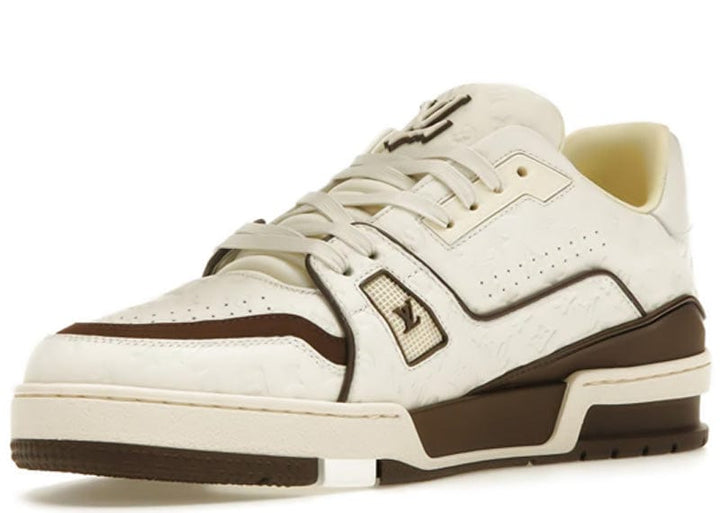 Louis Vuitton by Tyler, the Creator LV Trainer White Mocha – Court