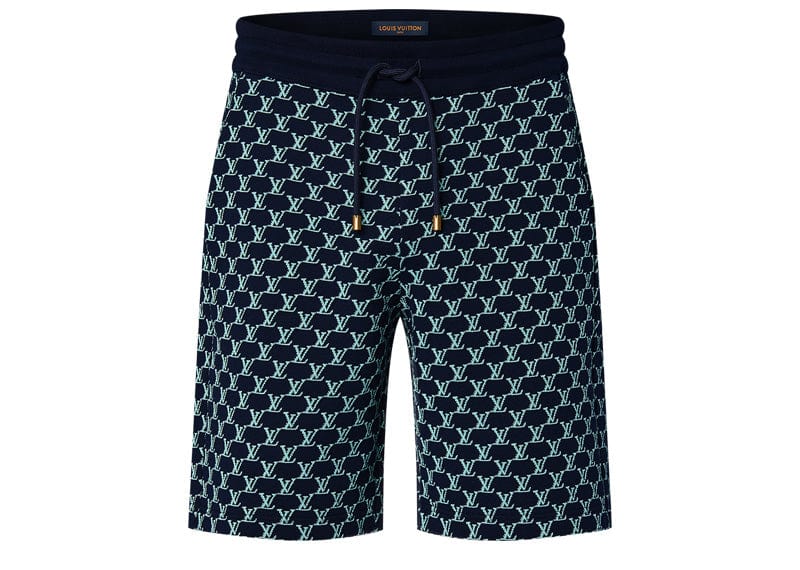 Louis Vuitton Streetwear Louis Vuitton Double Face Cotton Jersey Shorts