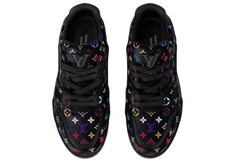 takashi murakami×Louis Vuitton 20.21.23 Louis Vuitton LV Trainer Takashi Murakami Black – Court Order