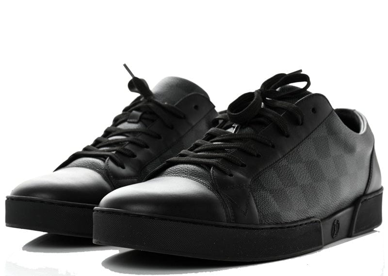 Louis Vuitton Match Up Black Damier Graphite 1A7WFR Men Shoes Ganebet Store  quantity