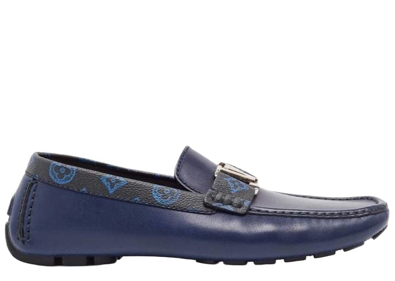 Louis Vuitton Sneakers Louis Vuitton Monte Carlo Leather Loafers Blue