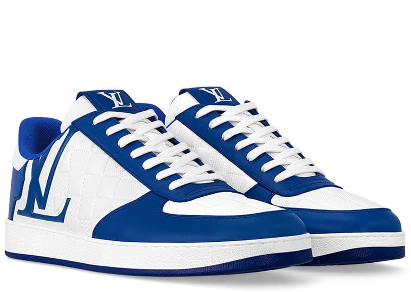 Louis Vuitton Sneakers Louis Vuitton Rivoli Sneaker Side Logo White/Blue