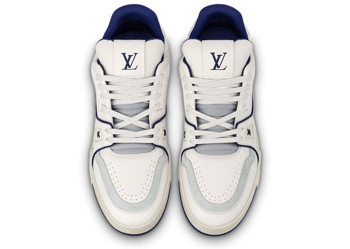 Louis Vuitton Trainer #54 Signature White Marine – Court Order