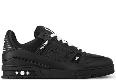 Louis Vuitton sneakers Louis Vuitton Trainer Black Embossed Monogram