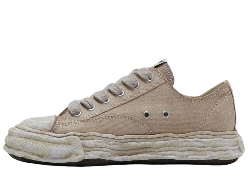 Maison Mihara Yasuhiro Sneakers Maison Mihara Yasuhiro Peterson Original Sole Low Dyed Canvas Brown