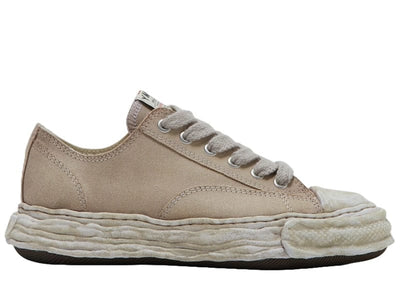 Maison Mihara Yasuhiro Sneakers Maison Mihara Yasuhiro Peterson Original Sole Low Dyed Canvas Brown