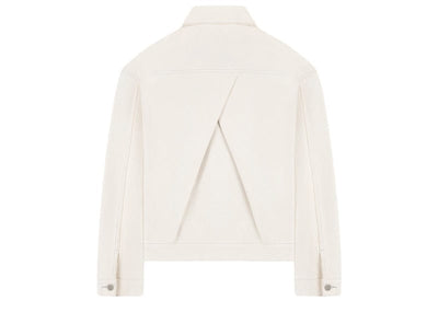 Manière De Voir Streetwear Manière De Voir Contrast Stitch Carpenter Jacket Cream