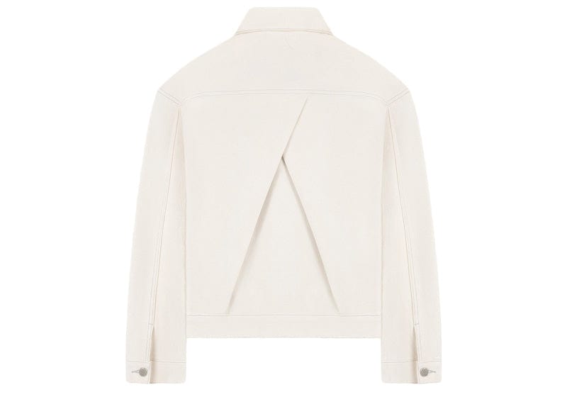 Manière De Voir Streetwear Manière De Voir Contrast Stitch Carpenter Jacket Cream