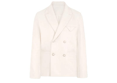 Maniere De Voir Streetwear Maniere De Voir Double Breasted Tailored Blazer Cream