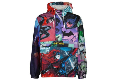 MEMBERS ONLY Streetwear Members Only Batman Robin Joker Harley Quinn Light Weight Jacket