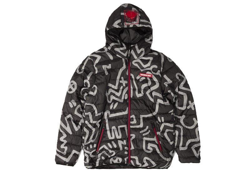 MEMBERS ONLY Streetwear MEMBERS ONLY Keith Haring Reversible Jacket