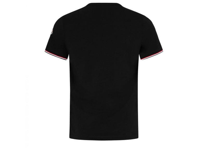 Moncler Streetwear Moncler Basic Logo Tee Black