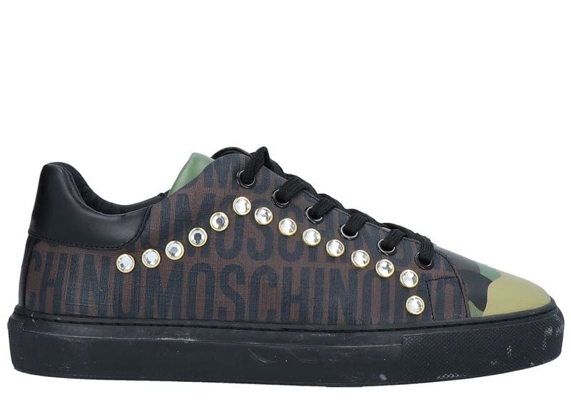 Moschino Sneakers Moschino Military Green Camouflage (W)