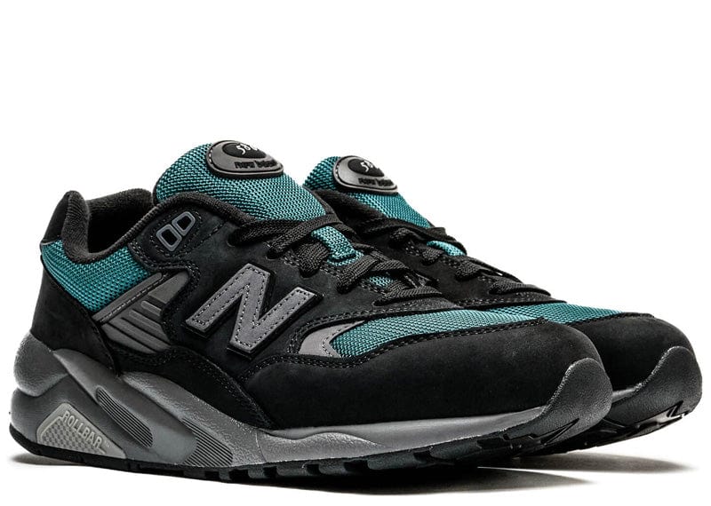 New Balance 580 Black Vintage Teal – Court Order