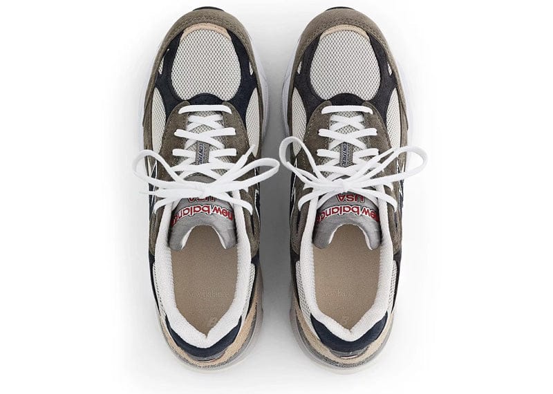 New Balance 990v3 MiUSA Grey Blue Olive – Court Order
