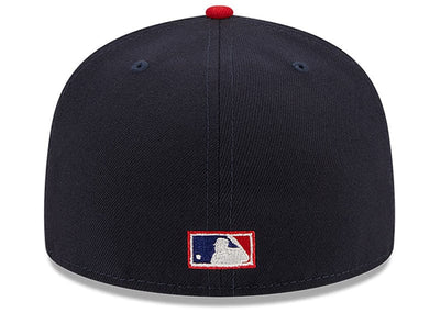 New Era Streetwear California Angels 59FIFTY Retro Jersey Script Navy/Red Cap Fitted 7 1/4