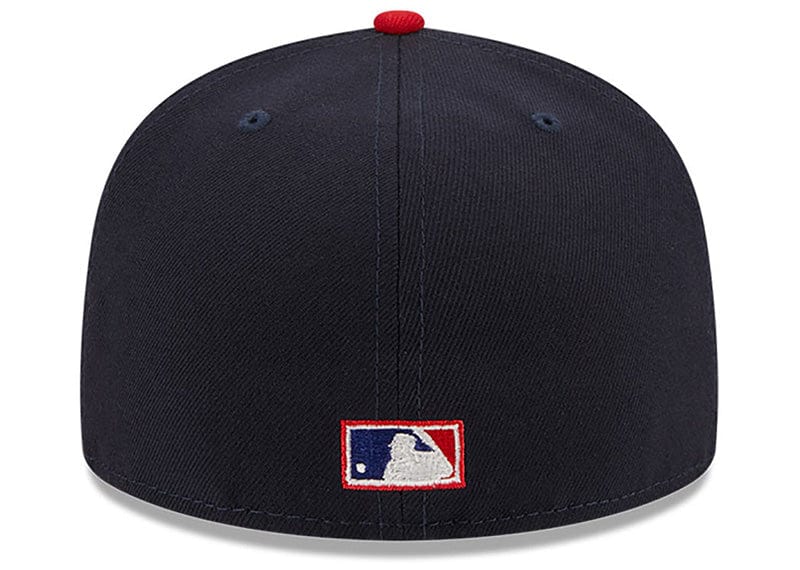 New Era Streetwear California Angels 59FIFTY Retro Jersey Script Navy/Red Cap Fitted 7 1/4