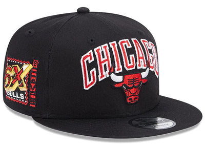 New Era Streetwear Chicago Bulls 9FIFTY NBA Patch Black Cap