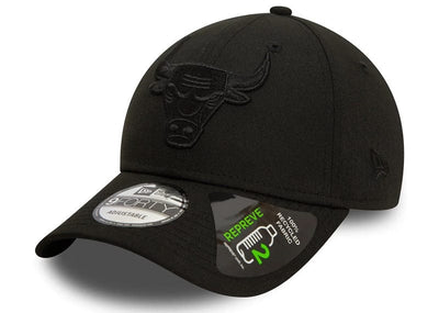 New Era Accessories Chicago Bulls 9FORTY Repreve Outline Black Cap