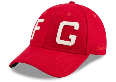 New Era Accessories Fear of God x New Era 9FORTY Kansas City Monarchs MLB Adjustable Scarlet Cap