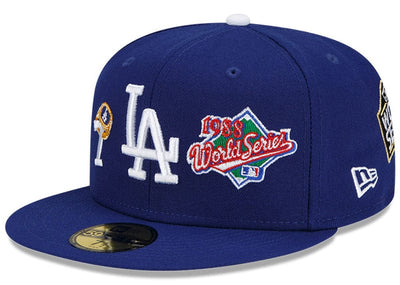 New Era Accessories LA dodgers MLB count the rings 59 fifty blue 7 5/8