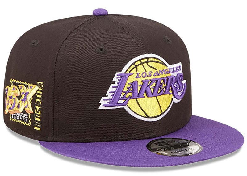 Los Angeles Lakers 16x NBA Champs New Era 9FIFTY Snapback Cap – Court Order