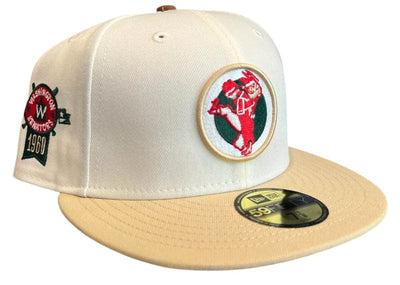 New Era Accessories New Era 59Fifty Washington Senators 1960 Side Patch "Eggnog Pack" Fitted Hat