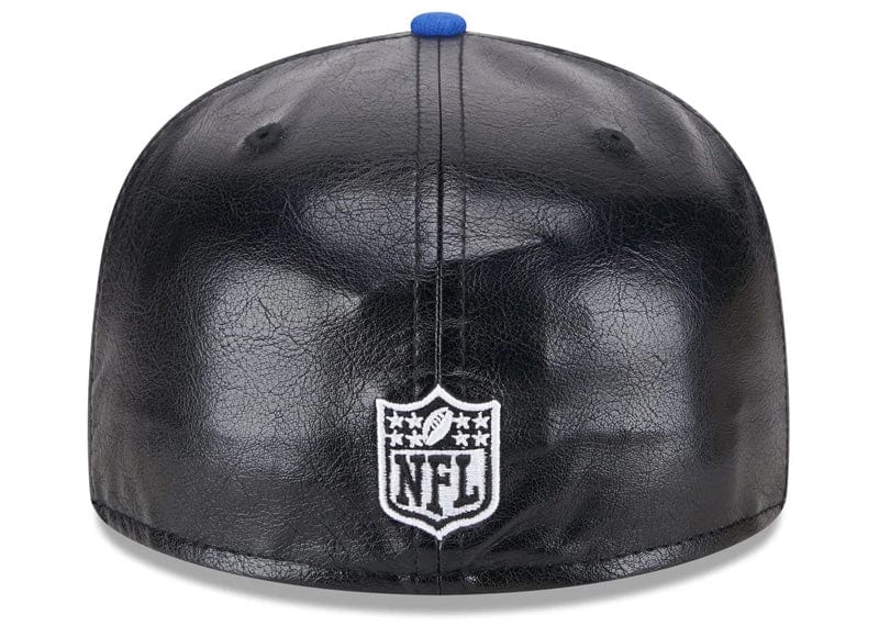 New Era Accessories New Era Buffalo Bills Faux Leather Crown 59FIFTY Fitted Hat