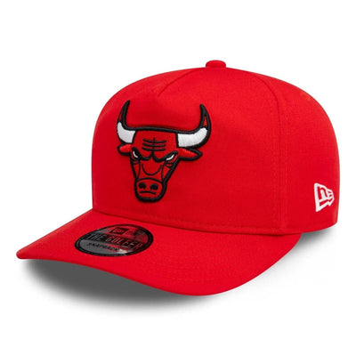 New Era Accessories New Era Chicago Bulls Pre Curved Washed Golfer Cap Red