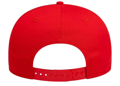 New Era Accessories New Era Chicago Bulls Pre Curved Washed Golfer Cap Red