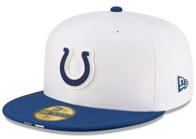 New Era Accessories New Era Indianapolis Colts 2025 Training 59FIFTY Fitted Hat White