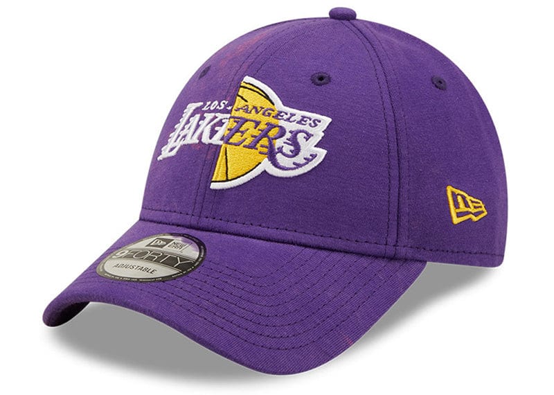 New Era Accessories New Era LA Lakers Washed Purple 9FORTY Cap