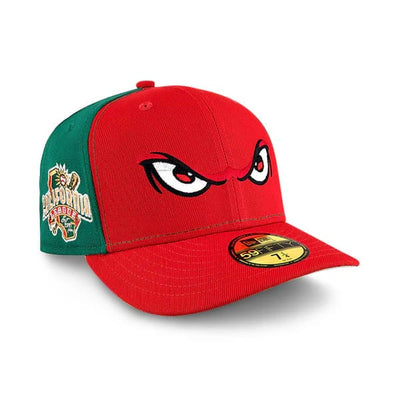 New Era Accessories New Era Lake Elsinore Storm Red and Green Cali League Fitted Hat 7 1/8