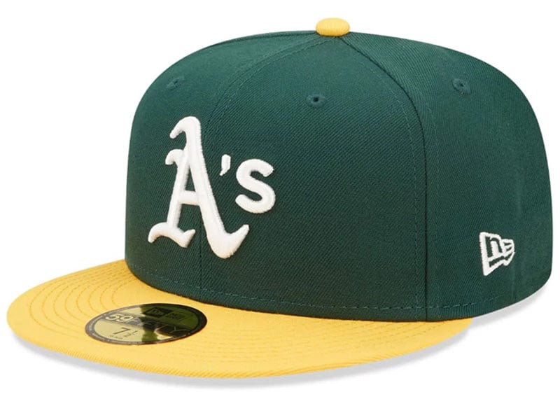 New Era Accessories New Era MLB Oakland Athletics AC Perf  59FIFTY Fitted Cap Dark Green