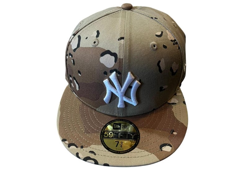 New Era Accessories New Era New York Yankees 59FIFTY Fitted Hat Desert Camo 7 3/4