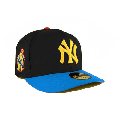 New Era Accessories New Era New York Yankees Black and Varsity Blue 1951 World Series Fitted Hat 7 1/4