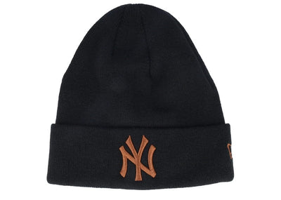 New Era Streetwear New Era New York Yankees Cuff Beanie Black/Brown