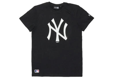 New Era Streetwear New Era New York Yankees Team Logo Black T-Shirt