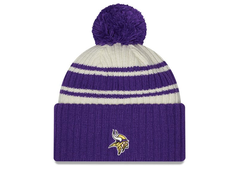 New Era Nfl Beanie Minnesota Vikings Purple Court Order