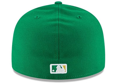 New Era Accessories New Era Oakland Athletics Mens AC Alt 2018 59Fifty Fitted Hat Green