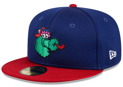 New Era Accessories New Era Philadelphia Phillies 2025 Batting Practice 59FIFTY Fitted Hat Navy