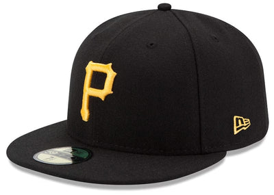 New Era Accessories New Era Pittsburgh Pirates MLB Authentic Collection 59Fifty Fitted Hat Black
