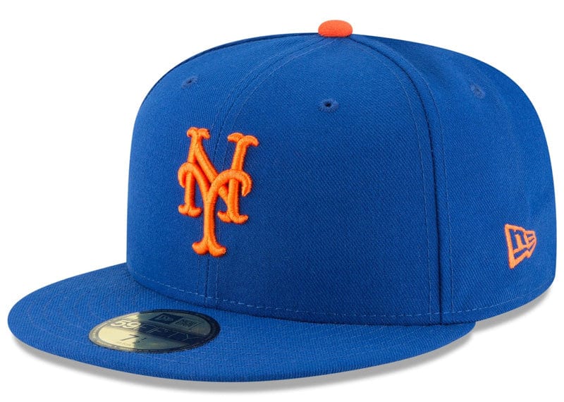 New Era streetwear New Era Retro On-Field New York Mets Game 59Fifty Fitted Hat Blue