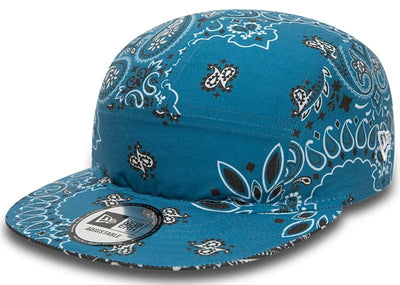 New Era Streetwear New Era Reversible Paisley Black & Blue Cap