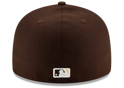 New Era Accessories New Era San Diego Padres 59FIFTY Authentic Collection Fitted Hat Brown