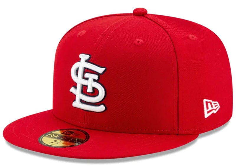 New Era Accessories New Era St Louis Cardinals Scarlet 59Fifty Fitted