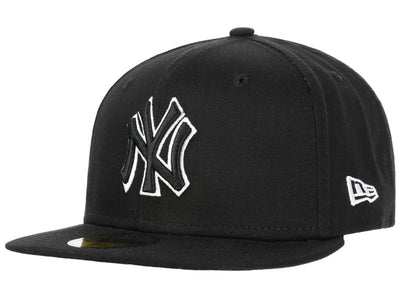 New Era Streetwear New York Yankees 59Fifty Black/White Outline