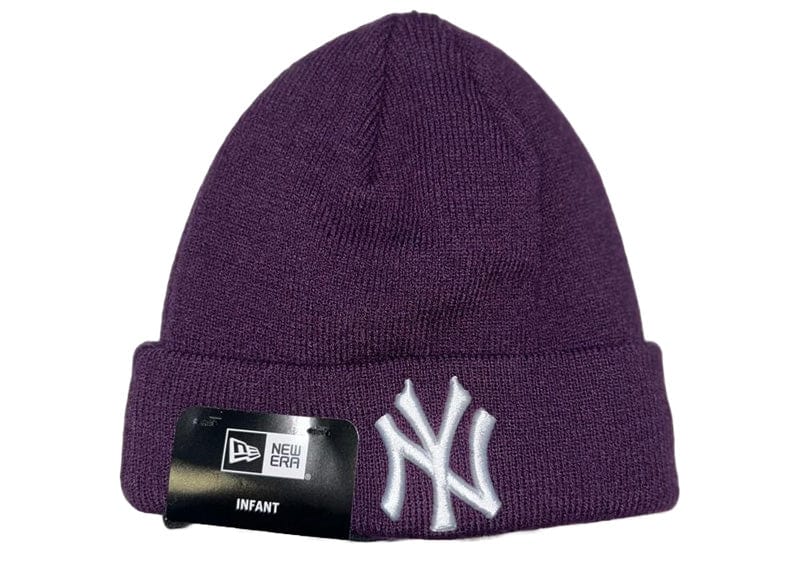 New Era Streetwear New York Yankees New Era Purple Cuff Beanie