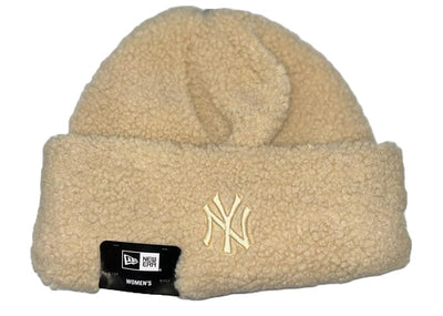 New Era Streetwear New York Yankees New Era Vanilla Wool Women's Cuff Beanie