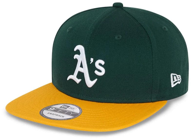 New Era Accessories Oakland Athletics 9FIFTY NOS MLB Green/Yellow Cap